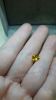 Sapphire vàng thiên nhiên hình trái tim - MS: XTSA015 - anh 1