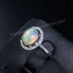 Nhẫn đá Opal thiên nhiên - MS: OPRW006