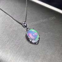 Mặt dây đá Opal thiên nhiên - MS: OPPE004