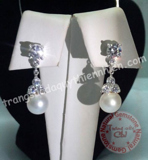 Bông tai Ngọc trai - MS: PEAER001 Bông tai Ngọc trai - MS: PEAER001