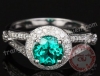 Nhẫn đá Hydrothermal Emerald - MS: EMRW020 - anh 1 Nhẫn đá Hydrothermal Emerald - MS: EMRW020 - anh 1