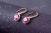 Bông tai đá Garnet Rhodolite thiên nhiên - MS: GARER032 - anh 3