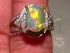 Nhẫn đá Opal thiên nhiên - MS: OPRW002 - anh 2