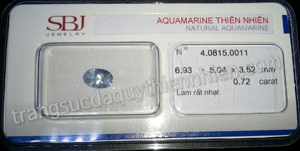 Đá Aquamarine thiên nhiên - MS: Aq022 Đá Aquamarine thiên nhiên - MS: Aq022
