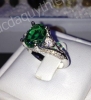 Nhẫn đá Hydroxit Emerald - MS: EMRW008 - anh 1 Nhẫn đá Hydroxit Emerald - MS: EMRW008 - anh 1