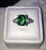 Nhẫn đá Hydroxit Emerald - MS: EMRW008 - anh 4 Nhẫn đá Hydroxit Emerald - MS: EMRW008 - anh 4