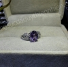 Nhẫn đá Amethyst thiên nhiên - MS : XTAMRW001 - anh 3 Nhẫn đá Amethyst thiên nhiên - MS : XTAMRW001 - anh 3