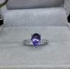Nhẫn đá Amethyst thiên nhiên - MS : XTAMRW002 - anh 2 Nhẫn đá Amethyst thiên nhiên - MS : XTAMRW002 - anh 2