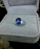 Nhẫn đá Sapphire tổng hợp - MS: XTSARW005 - anh 2 Nhẫn đá Sapphire tổng hợp - MS: XTSARW005 - anh 2