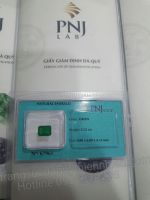 Viên Emerald thiên nhiên kiểm định PNJ - MS: Em002