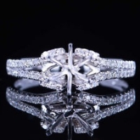 Vỏ nhẫn kim cương nhân tạo - MS: CZSMRW013