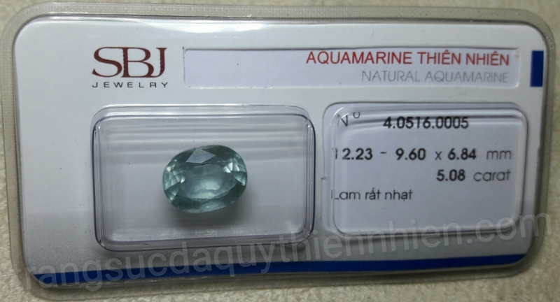 Đá Aquamarine thiên nhiên - MS: Aq026 Đá Aquamarine thiên nhiên - MS: Aq026