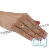 Nhẫn đá Citrine thiên nhiên - MS: CITRW025 - anh 2