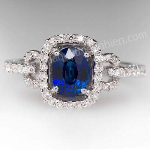 Nhẫn đá Sapphire - MS: SARW087 Nhẫn đá Sapphire - MS: SARW087