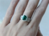 Nhẫn đá Hydroxit Emerald - MS: EMRW005 - anh 1
