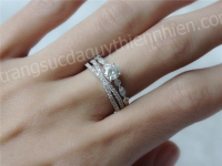 Nhẫn Kim cương nhân tạo - MS: CZRW010