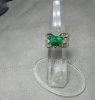 [Hàng đặt] Nhẫn đá Emerald Ngọc lục bảo thiên nhiên - MS:XTEMRW006 - anh 3