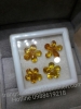 Bộ đá Sapphire vàng hình giọt nước thích hợp làm NHẪN + MẶT DÂY + HOA TAI HOẶC LẮC TAY(Kèm giấy giám định PNJ/SACOMBANK SBJ/SJC theo yêu cầu) - anh 2