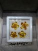 Bộ đá Sapphire vàng hình giọt nước thích hợp làm NHẪN + MẶT DÂY + HOA TAI HOẶC LẮC TAY(Kèm giấy giám định PNJ/SACOMBANK SBJ/SJC theo yêu cầu) - anh 3