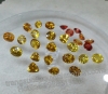 Sapphire vàng,vàng cam, cam đỏ thiên nhiên lửa mạnh,nhiều size (Kèm giấy giám định PNJ/SACOMBANK SBJ/SJC theo yêu cầu) - anh 2