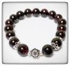 CHUỖI ĐÁ GARNET THIÊN NHIÊN + CHARM BẠC CAO CẤP - MS: GEP047 - anh 1