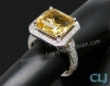 Nhẫn đá Citrine thiên nhiên - MS: CITRW026 - anh 3