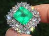 Nhẫn đá Emerald Ngọc lục bảo thiên nhiên - MS: XTEMRW010 - anh 1