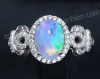 Nhẫn đá Opal thiên nhiên - MS: OPRW005 - anh 2