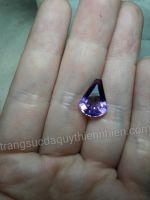 Đá Amethyst thiên nhiên kiểu mài mới, đủ size