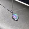 Mặt dây đá Opal thiên nhiên - MS: OPPE004 - anh 1