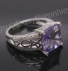 Nhẫn đá Amethyst thiên nhiên - MS: AMRW089 - anh 5