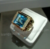 Nhẫn Nam đá Topaz thiên nhiên - MS: XTTORM003 - anh 2