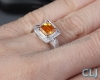 Nhẫn đá Citrine thiên nhiên - MS: CITRW033 - anh 2