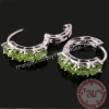 Bông tai đá Peridot thiên nhiên - MS: GEPEER022 - anh 1