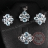 Bộ trang sức đá Topaz thiên nhiên - MS: TOSET011 - anh 1