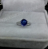 Nhẫn đá Sapphire tổng hợp - MS: XTSARW004