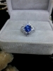 Nhẫn đá Sapphire tổng hợp - MS: XTSARW007