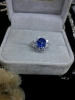 Nhẫn đá Sapphire tổng hợp - MS: XTSARW006