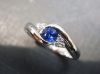Nhẫn đá Sapphire thiên nhiên - MS: SARW098 - anh 1