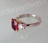 Nhẫn đá Sapphire thiên nhiên - MS: SARW099 - anh 2