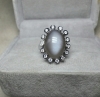 Nhẫn đá Silky Moonstone thiên nhiên - MS: MORW005 - anh 6