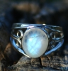 Nhẫn đá Moonstone thiên nhiên - MS: MORW003 - anh 2